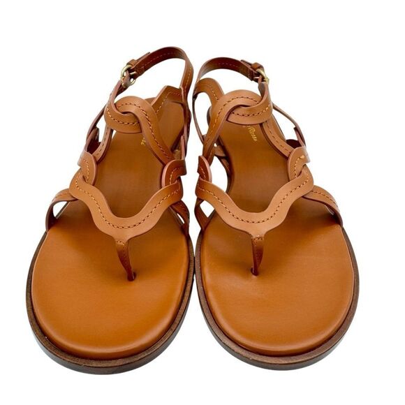 Gianvito Rossi Amalfi Leather Sandals Size 11 - Picture 6 of 13